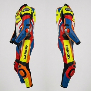 Combinaison en cuir personnalisée pour la course moto, fabricant OEM, vente en gros, équipement de protection pour motards, vêtements pour la moto, équipement pour la course sur circuit - Product Image 3