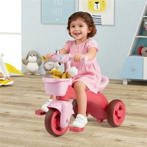 Triciclo per Bambini 3-5 Anni con Struttura Triangolare, Cestini Portaoggetti Anteriori e Posteriori, Stabile - Product Image 2