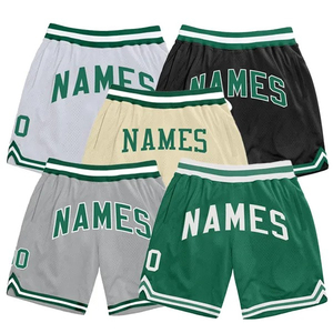 Shorts de sport personnalisés pour hommes, à séchage rapide, imprimés par transfert thermique, pour l'entraînement et le basketball, avec faible MOQ - Product Image 6