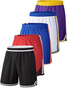 Pantalones Cortos de Baloncesto para Hombre, de Secado Rápido, Ropa Deportiva Atlética, Pantalones Cortos de Baloncesto de Malla Premium, Ropa Deportiva de Alto Rendimiento - Product Image 1