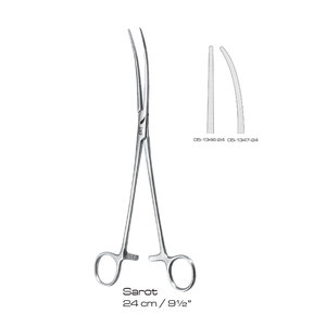 Pinces hémostatiques Sarot 24 cm (9,5 pouces) – Instrument chirurgical manuel pour hémostase, certifié CE - Product Image 5