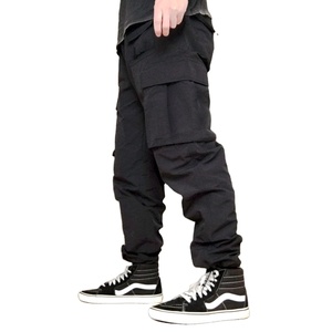 Pantalon cargo pour homme, coupe droite, décontracté, écologique, toile épaisse 100% coton, séchage rapide, respirant, qualité supérieure - Product Image 3