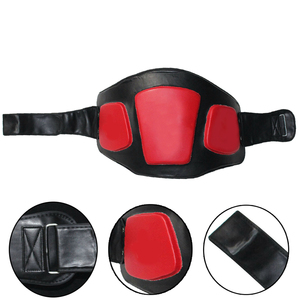 Protège-ventre en cuir de haute qualité, personnalisable, confortable, pour l'entraînement de boxe et la protection quotidienne, réglable - Product Image 3
