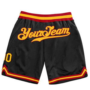 Shorts de basketball professionnels personnalisables avec logo d'équipe, vêtements de sport pour les séances d'entraînement - Product Image 5