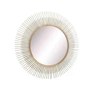 Amazing Look Best Quality Metal Wall <b>Mirror</b> for Home Bedroom and Living Room Decorative Wall <b>Hanging</b> Wholesale Price from India - Product Image 5