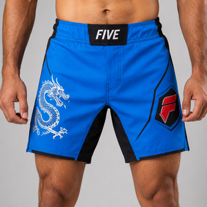 Shorts MMA respirants offrant un confort optimal, une flexibilité et une qualité durable pour les passionnés d'arts martiaux. - Product Image 5