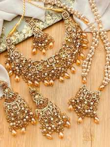 Juego de Joyería de Acero Inoxidable de Alta Calidad con Diseño Personalizado para Mujer, con Collar y Aretes, para Bodas y Fiestas, para Conjuntos de Joyería Nupcial - Product Image 6