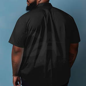 T-shirt en coton 100% pour hommes grandes tailles, logo personnalisé, coupe ample, manches courtes, vente en gros, t-shirt en coton 100% - Product Image 2