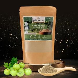Poudre d'Amla indienne pure de qualité supérieure, complément alimentaire naturel à base de plantes pour la croissance des cheveux, la santé de la peau et la vitalité, disponible à la vente - Product Image 3