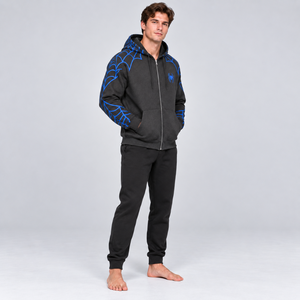 Sudadera con capucha de hombre con diseño de araña, hecha con material premium, diseño gráfico único, ajuste cómodo y construcción duradera. - Product Image 3