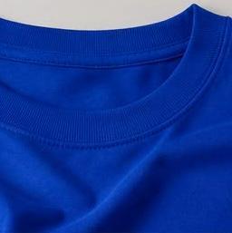 T-shirt décontracté pour femme, coupe ample, col rond, couleur unie, manches courtes, jersey en coton, toutes saisons - Product Image 3