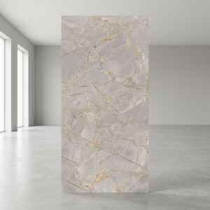 Vistaar <b>Rustic</b> Designer Gold Polished Sintered Stone Slabs 1600x3200mm 15-30mm Thickness Big Slab - Product Image 5