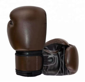 Guantes de Boxeo de Cuero PU Genuino con Logotipo Personalizado, Guantes de Muay Thai, Guantes de Kick Boxing, Guantes de Boxeo Multicapa de Alta Densidad - Product Image 3