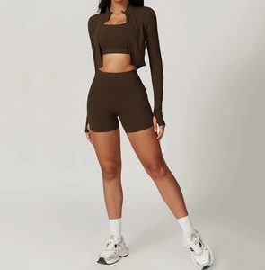 Shorts Deportivos para Mujer, Ajustados, Casuales, Ligeros, de Verano, Material Suave, para Gimnasio, Correr, Tejido Elástico y Flexible - Product Image 5