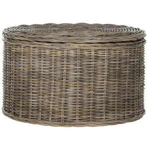 Mesa de centro con acento superior de madera maciza para sala de estar Muebles elegantes - Product Image 4