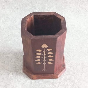 Durable Wooden Pencil and Pen <b>Holder</b> for Daily Use Office Decor & Accessories - Product Image 4