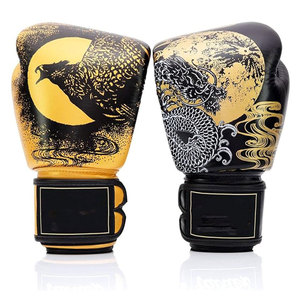 Gants de boxe en cuir bordeaux antidérapants Econex Sports avec fermeture auto-agrippante, pour adultes, personnalisables, équipement d'entraînement de gym - Product Image 5