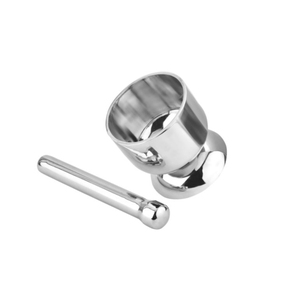 Juego de Mortero y Maja de Acero Inoxidable de Diseño Maravilloso, Molinillo Manual de Especias y Hierbas, Triturador de Ajo, Utensilio de Cocina al Precio Más Bajo - Product Image 4