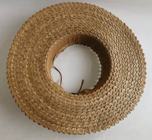 Sombrero de Paja Natural Estilo Boho para Mujer, Protección UV, Accesorio de Playa, Transpirable, con Lazo - Product Image 3