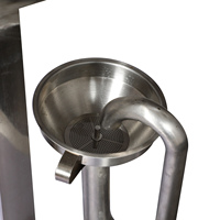 Mesin Pengisi Lilin Semi Otomatis Yide 2 Pompa Peristaltik 2 Nozzle Tangki Lilin Panas 1.5L Per Menit Peralatan Pembuatan Lilin dengan Troli Bergerak