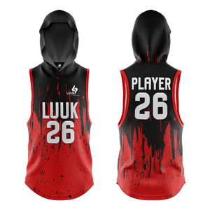 Maillot de football américain sans manches à capuche personnalisé pour adulte, avec nom du joueur sublimé, anti-humidité, unisexe, pour 7v7 - Product Image 6