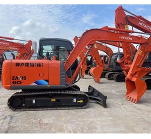 Используемый мини <span class=keywords><strong>HITACHI</strong></span> ZX60, оригинал из Японии, сертификация Epa, бесперебойная работа, 6 тонн, на складе, для продажи с бульдозером - Product Image 1