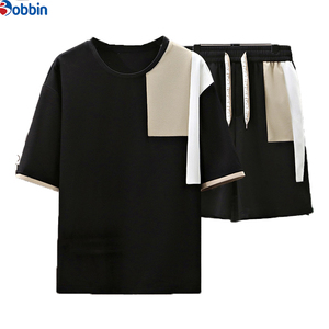 Conjunto de Verano Personalizado para Hombre, Conjunto Corto de Alta Calidad, Camiseta de Manga Corta Informal a la Moda, Camiseta con Estampado Moderno y Pantalones Cortos - Product Image 1