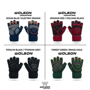 Gants d'entraînement fitness demi-doigts, doux et confortables, pour la musculation, la gym et les activités sportives quotidiennes. - Product Image 3