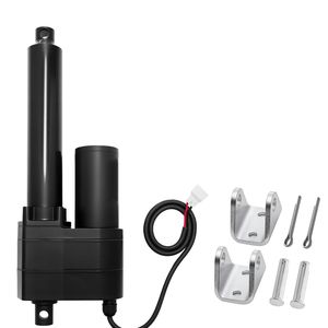 Attuatore Lineare Ultra Resistente da 6 Pollici 12V 2023 libbre/9000N IP65 Impermeabile 0,2 Pollici/s con Staffa di Montaggio - Componenti Industriali - Product Image 1
