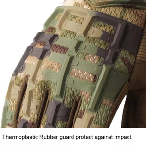 Gants tactiques haute performance avec sangle de poignet réglable et protection durable de la paume pour les activités de plein air - Product Image 4