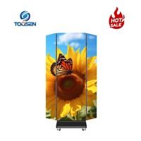 Pantalla LED Creativa para Discotecas, Video Wall con Forma Irregular para Cabina de DJ, P1.2 a P2.5, 7680Hz, para Fiestas y Lugares de Entretenimiento