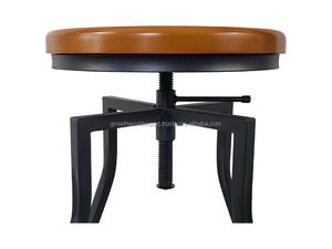 Hand Carved Leather Foldable Storage Cabinet Metal <b>Legs</b> Modern Distressed Sideboard Cupboard for Living Room Bedroom Furniture - Product Image 3