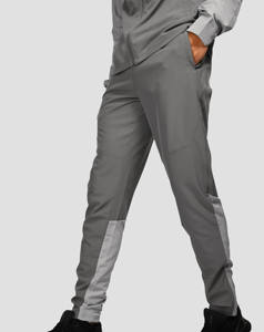 Chaqueta Deportiva con Capucha para Hombre, Diseño Color Block, Cierre Completo, Ligera, de Poliéster, Impermeable, para Actividades al Aire Libre, Colección Primavera - Product Image 4