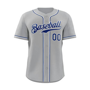 Factory Wholesale Custom Baseball <b>Shirts</b> Blank Baseball Jersey Custom Jerseys Baseball - Product Image 3