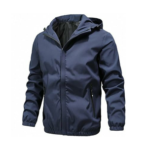 Chaqueta Cortavientos Impermeable para Exteriores, Ropa Deportiva para Correr, Chaqueta Cortavientos Personalizada para Hombre, Transpirable - Product Image 1