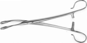 เครื่องมือผ่าตัดหู คอ จมูก ยี่ห้อ Surgical Sources Industries รุ่น Tonsil Forceps F10-322 ขนาด 20 ซม. 8 นิ้ว แบบใช้มือ  ประเภทเครื่องมือผ่าตัดคลาส I ได้รับการรับรองมาตรฐาน CE - Product Image 2
