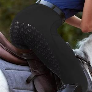 Leggings d'équitation pour femmes avec fentes en silicone, poche et passants pour ceinture, pantalon d'équitation, vêtements d'équitation - Product Image 3