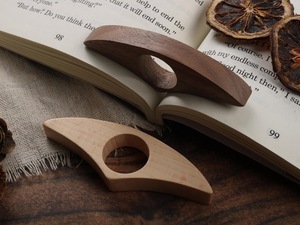 Finger Ring Reader Support <b>Book</b> Finger Holder Wooden - Product Image 3