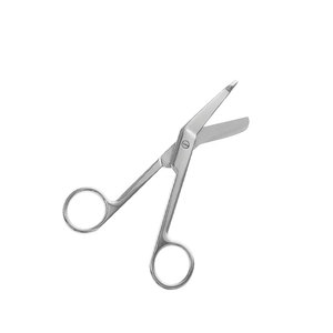 Tijeras para Vendajes Lister de 14 cm, Instrumento Quirúrgico de Acero Inoxidable 2026 para Corte de Apósitos Médicos y de Enfermería, para Uso Doméstico - Product Image 1