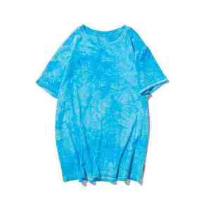 Oversized Casual Summer Tee Custom Acid Wash <b>Tshirt</b> Tie Dye Oversized Shirt Loose Fit Summer Top Vintage Wash Casual Tee - Product Image 3