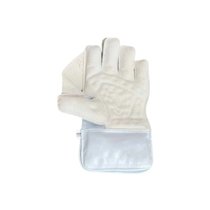 <b>Cricket</b> Gloves Half Finger Mesh Fabric White Orange Green Padded Breathable Pull On Ambidextrous Sports <b>Equipment</b> - Product Image 2