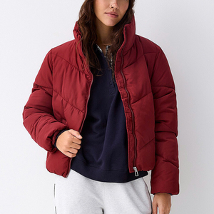 Custom Women's Down Puffer Jacket Plus Size Warm Winter Bubble <b>Coat</b> Quilted <b>Lightweight</b> <b>Ladies</b> Jacket - Product Image 2