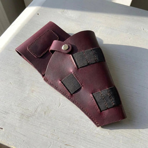 Funda de Cuero Premium para Taladro, Soporte para Taladro Inalámbrico, Bolsa de Herramientas Resistente para Electricistas y Carpinteros, Proveedor OEM - Product Image 5