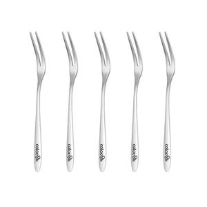 Juego de Tenedores para Frutas de Acero Inoxidable, Mini Tenedores para Postres, Tenedores Pequeños para Servir Frutas y Aperitivos - Product Image 1