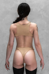Vêtements de pole dance pour femmes 2026, directement de l'usine, haut de performance léger et respirant en tissu extensible à col montant, service OEM - Product Image 5