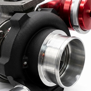 เทอร์โบไฮบริด RY TURBO 53/45 T25 ขนาด 72.2 มม. พร้อมระบบป้องกันการกระชากของแรงดันอากาศเข้า 260-340 แรงม้า - Product Image 3