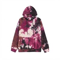 Ensemble de survêtement tie-dye personnalisé pour homme avec logo, manches longues, fermeture éclair sur le devant, pantalon de jogging avec poches latérales, tenue décontractée pour le printemps
