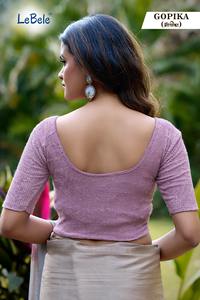 Blusa de Sari Indio Elegante de Alta Calidad, Talla Grande, Ecológica, Color Atractivo, Manga Regular, Compra Directa del Proveedor, Precio Bajo - Product Image 2