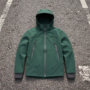 Chaqueta Softshell Ligera de Alta Calidad para Hombre, Estilo Verano, Cortavientos con Capucha y Forro, Impermeable - Product Image 5