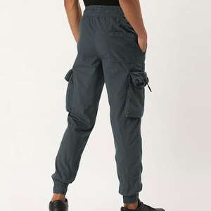 Pantalones Cargo Anchos de Mezclilla para Mujer, Estilo Urbano, Cintura Alta, con Bolsillos, Logotipo Personalizado, Fabricante OEM - Product Image 4